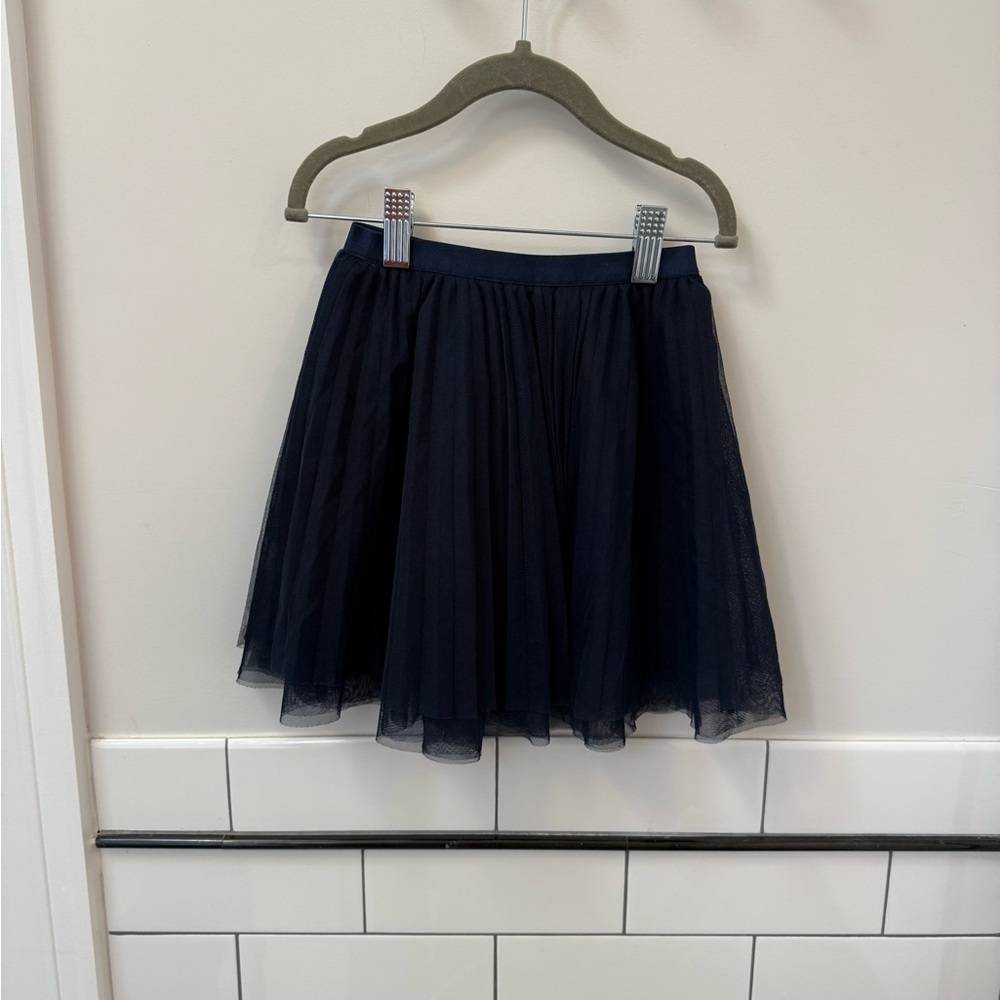 Crewcuts Dark Blue Tulle Mini Skirt